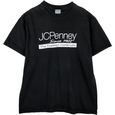 古着 90~00年代 ヘインズ Hanes BEEFY-T J.C.Penney ジェイシーペニー アドバタイジングTシャツ メンズXL相当 ヴィンテージ/eaa648489