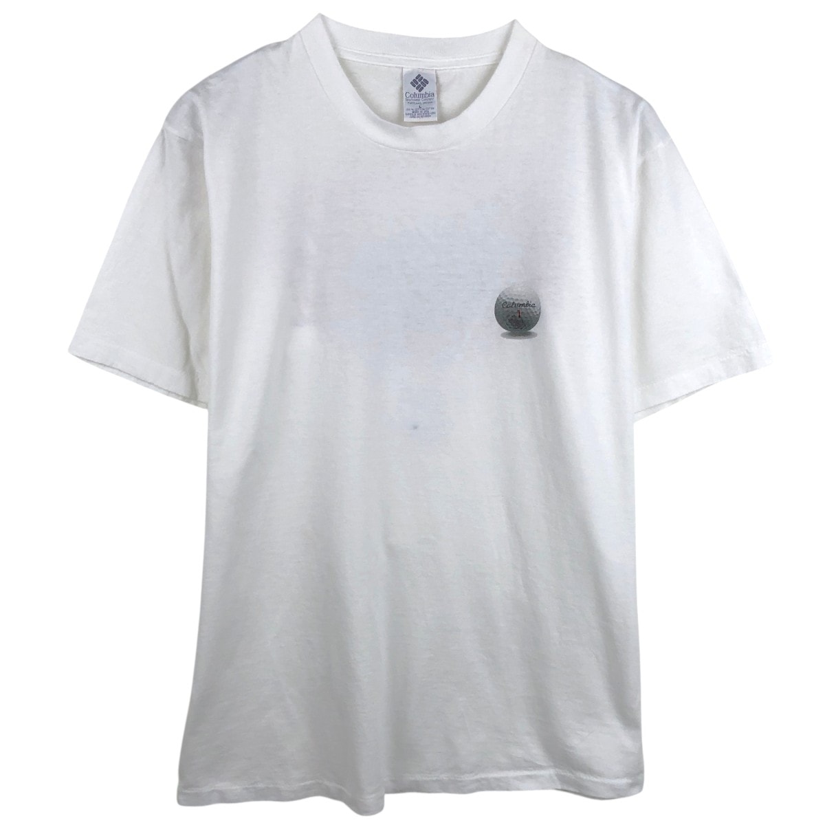古着 90年代 コロンビア Columbia 半袖 プリントTシャツ USA製 メンズL相当 ヴィンテージ/eaa651408