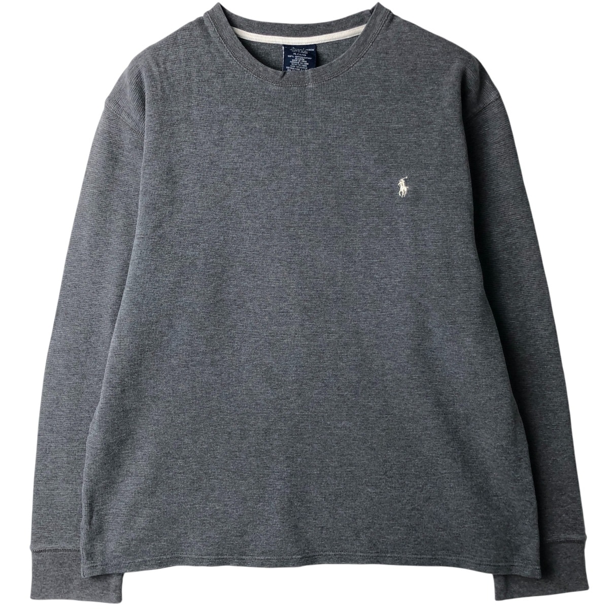 古着 ラルフローレン Ralph Lauren POLO RALPH LAUREN SLEEPWEAR サーマルロンT ワッフル メンズXL相当/eaa616762