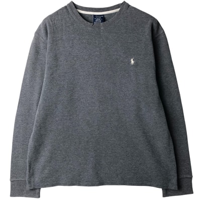古着 ラルフローレン Ralph Lauren POLO RALPH LAUREN SLEEPWEAR サーマルロンT ワッフル メンズXL相当/eaa616762
