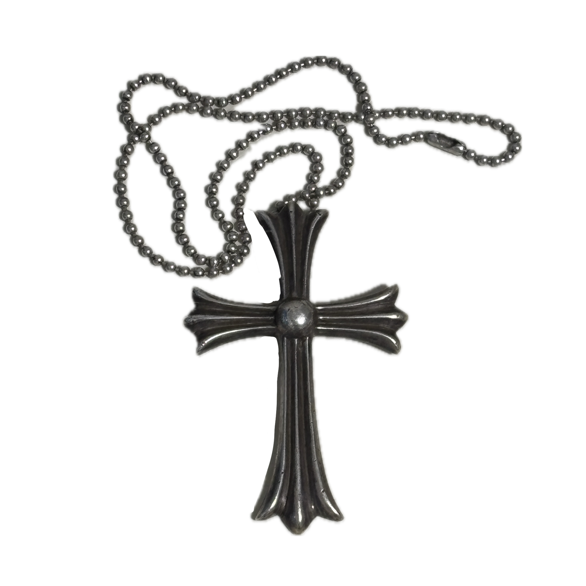 Chrome Hearts Large CH Cross Pendant "Silver"