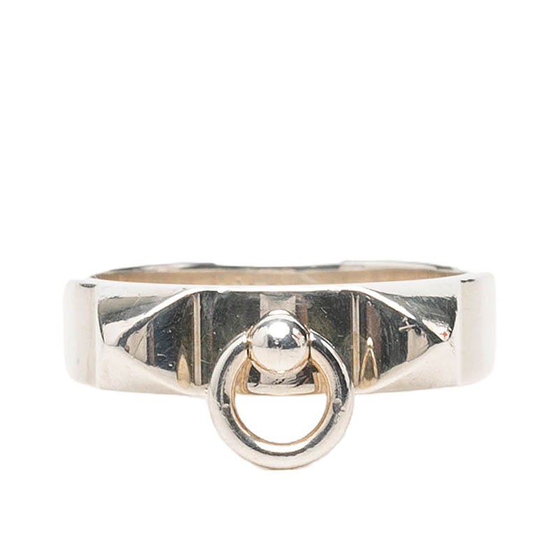 Hermes Collier De Chien Ring PM "Silver"