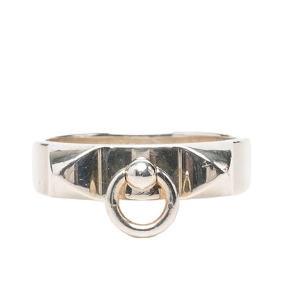 Hermes Collier De Chien Ring PM "Silver"