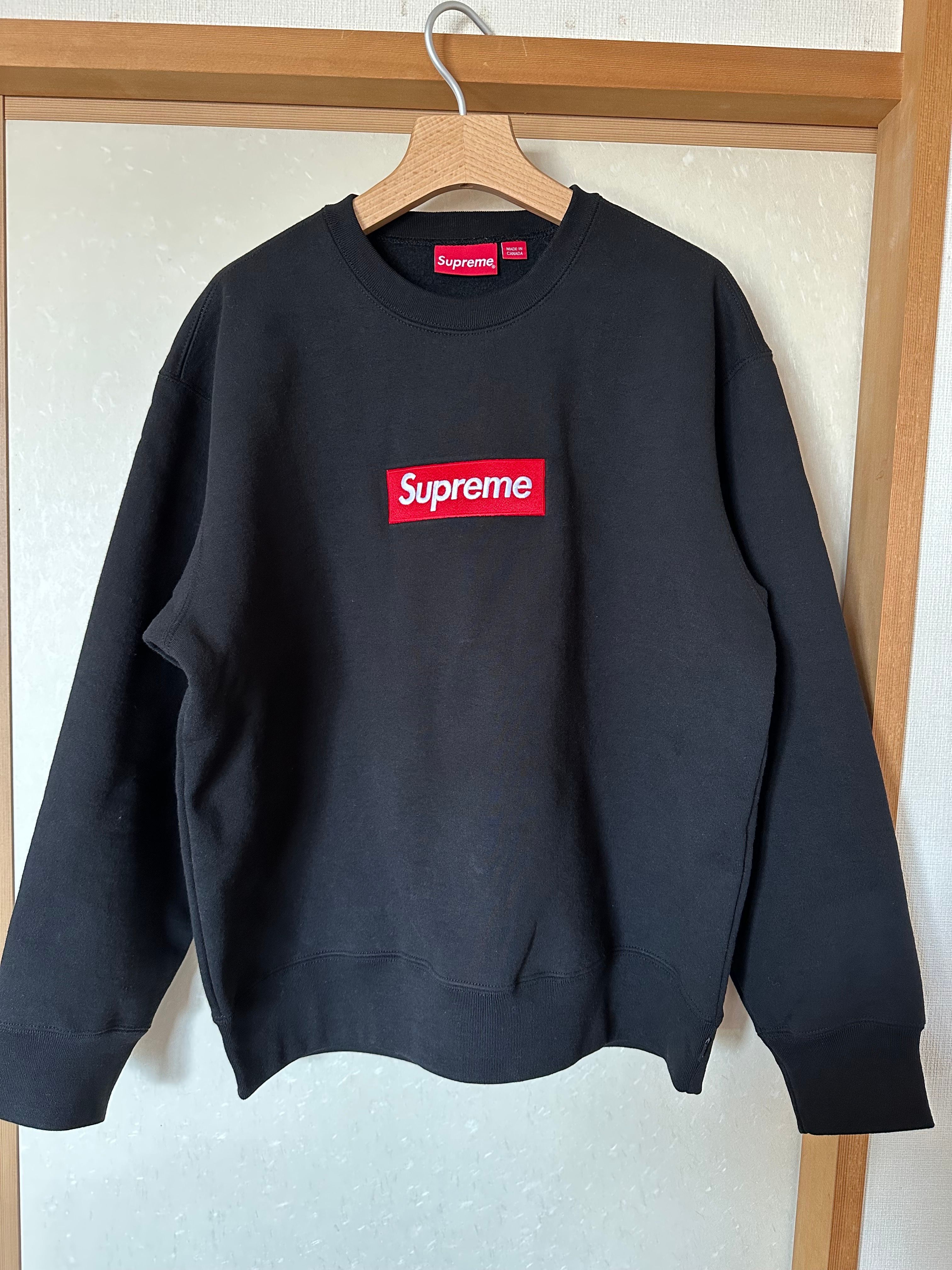 Supreme Box Logo Crewneck "Black" (22FW)