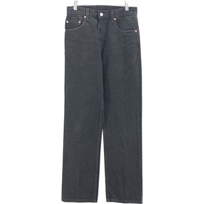 古着 90年代 リーバイス Levi's 505-0260 ブラックデニム テーパードデニムパンツ メンズw29相当 ヴィンテージ/eaa482695