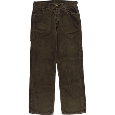 古着 カーハート Carhartt STAFF PANT コーデュロイパンツ メンズw33相当/eaa611456