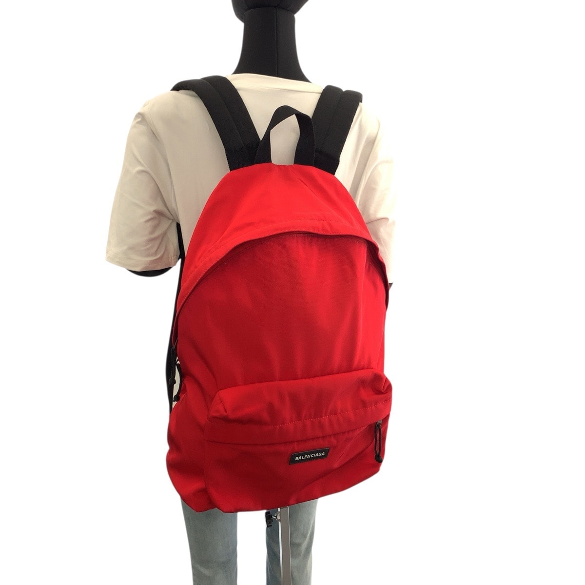 大幅値下げ☆BALENCIAGA レッドリュック B (目立った傷や汚れなし)】美品 BALENCIAGA バレンシアガ