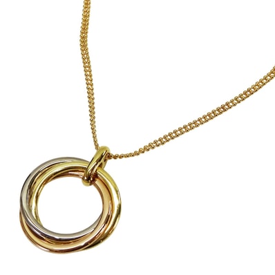 CARTIER カルティエ ネックレス トリニティ ペンダント K18/K18WG/K18PG B7224813 新品未使用