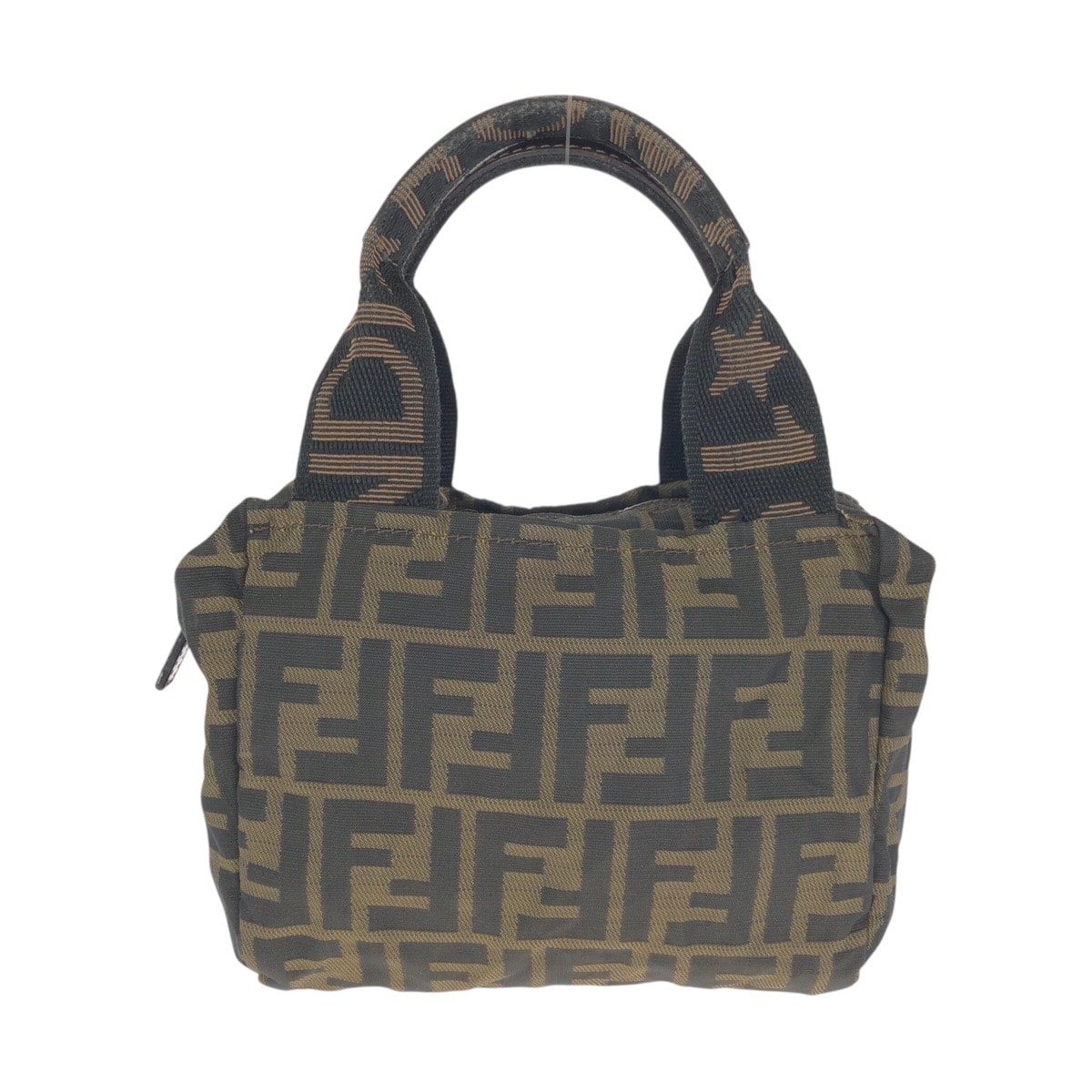 B (目立った傷や汚れなし)】美品 FENDI フェンディ ズッカ ブラウン
