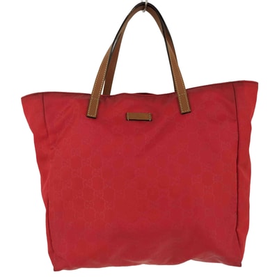 GGナイロン トートバッグ GG nylon tote bag【1143861060505】