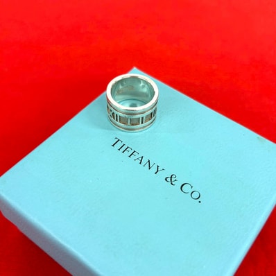 TIFFANY&Co. ティファニー ワイド アトラス シルバー925 リング・指輪 8号 シルバー
38989