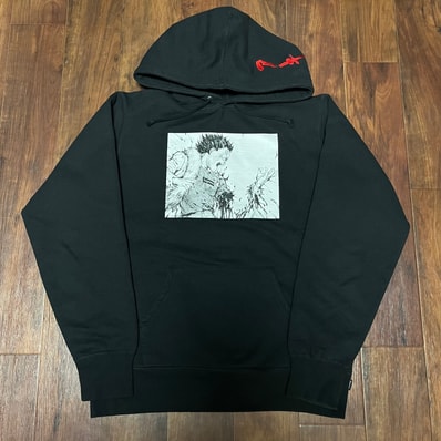 Supreme / AKIRA Arm Hooded Sweatshirt "Black"