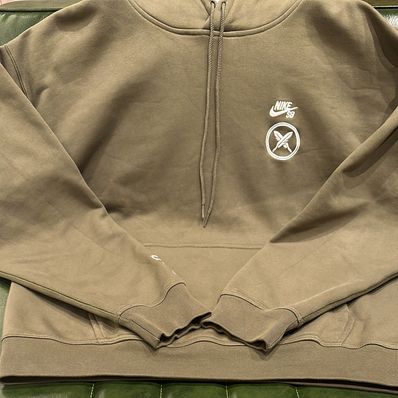 Nike SB x Yuto Horigome Skateboard Fleece Pullover Parka "Olive"