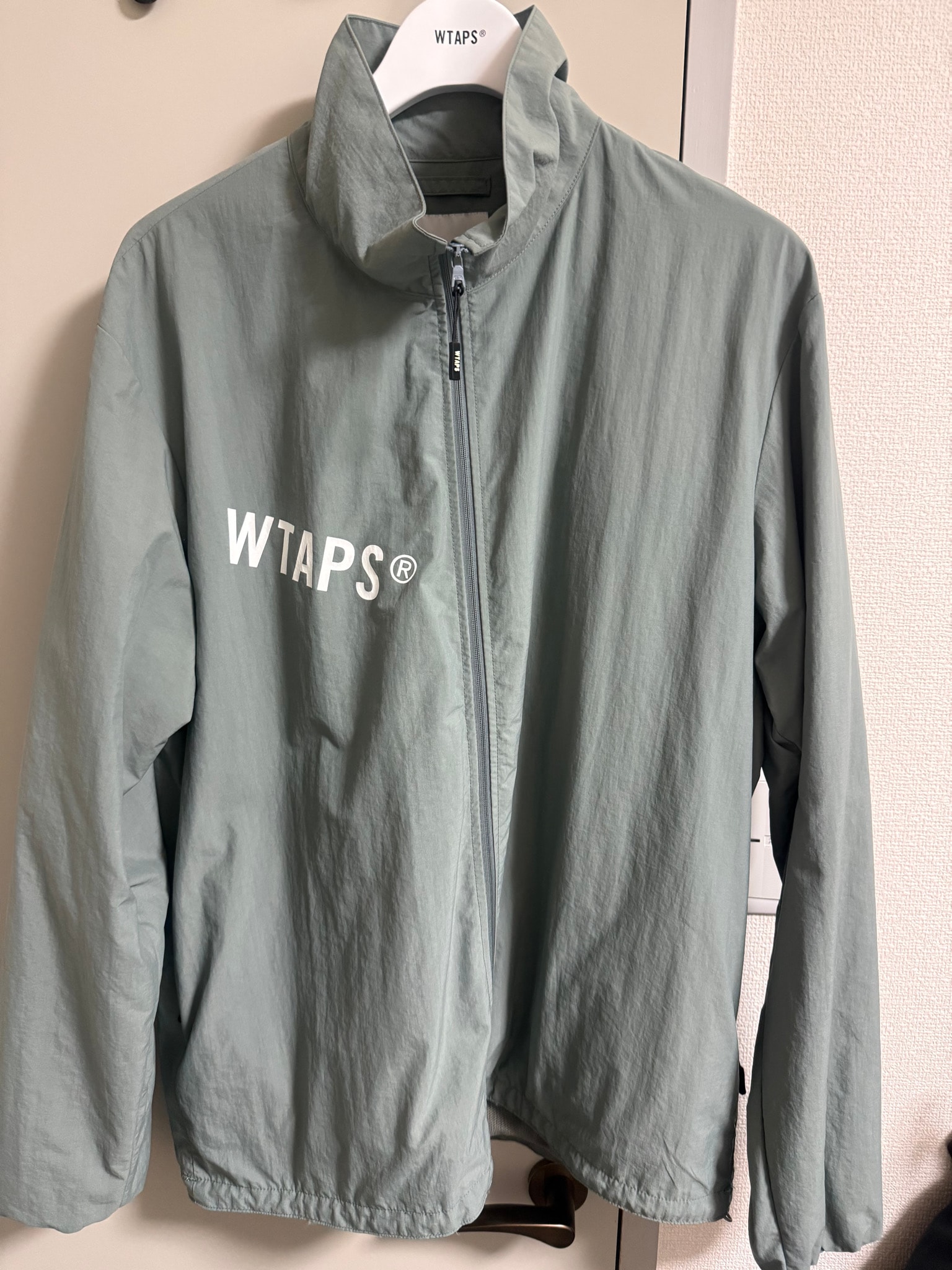 WTAPS Track / Jacket / Nylon. Tussah. Pertex "Gray"