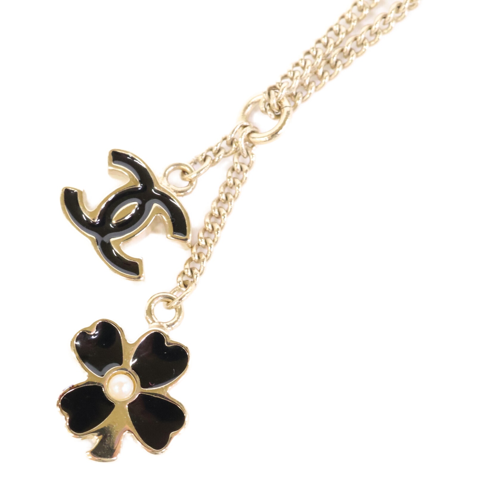 シャネル 【美品】07P ココマーク クローバー