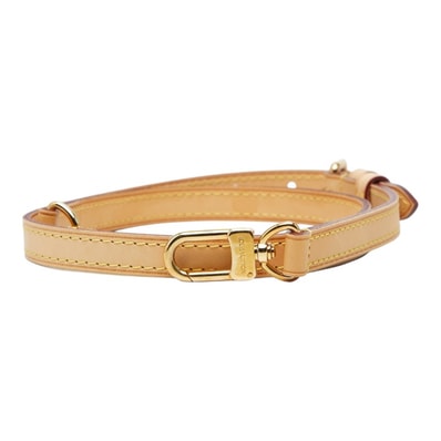 ルイ ヴィトン ショルダーストラップ ベージュ レザー レディース LOUIS VUITTON 中古