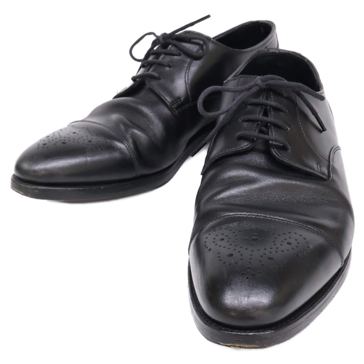 ジョンロブ 169990 WREN レザー メダリオントゥ シューズ 6 1/2