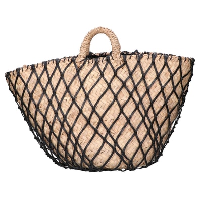 ドルチェアンドガッバーナ 【美品】レザー 編み込み かごバッグ