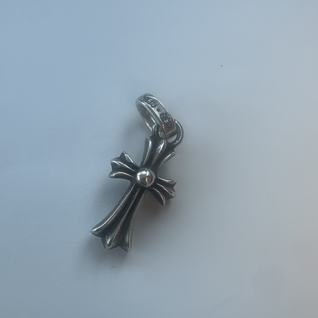 Chrome Hearts Cross Baby Fat Charm "Silver"