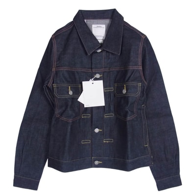 VISVIM ビズビム デニムジャケット 19AW 0119205006001 SS 101 JKT UNWASHED 2ndタイプ アンウォッシュド トラッカー Gジャン デニム ジャケット インディゴブルー系 1【極上美品】【中古】