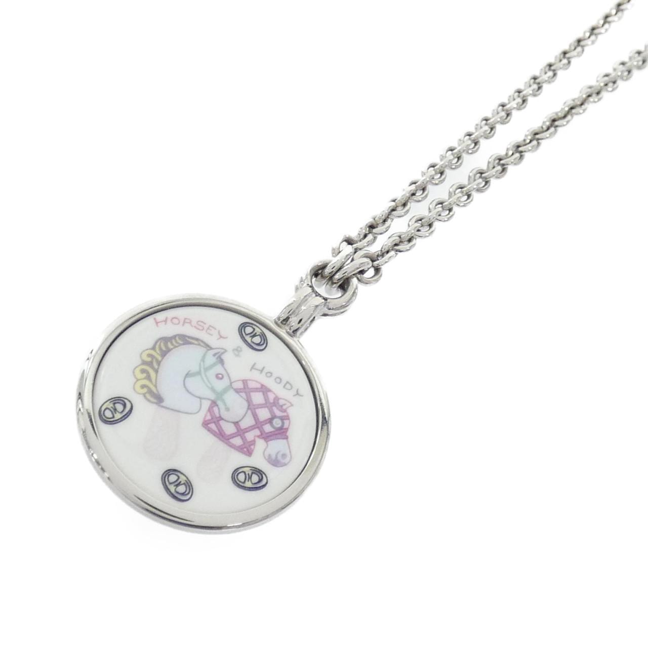 エルメス FUNNY ICE CREAM メダイユ PM 984411FP ネックレス