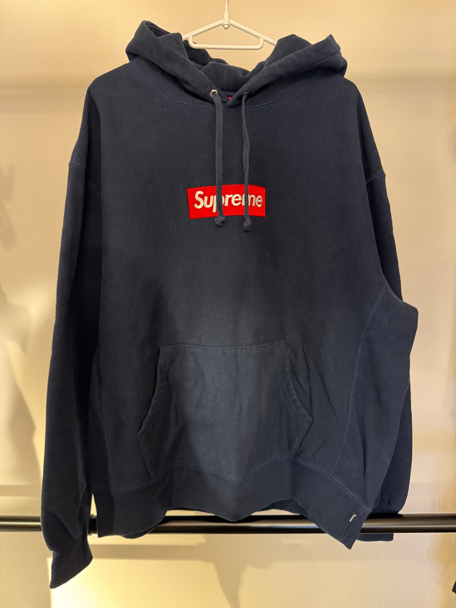 Supreme Box Logo Hooded Sweatshirt "Navy" (24FW)