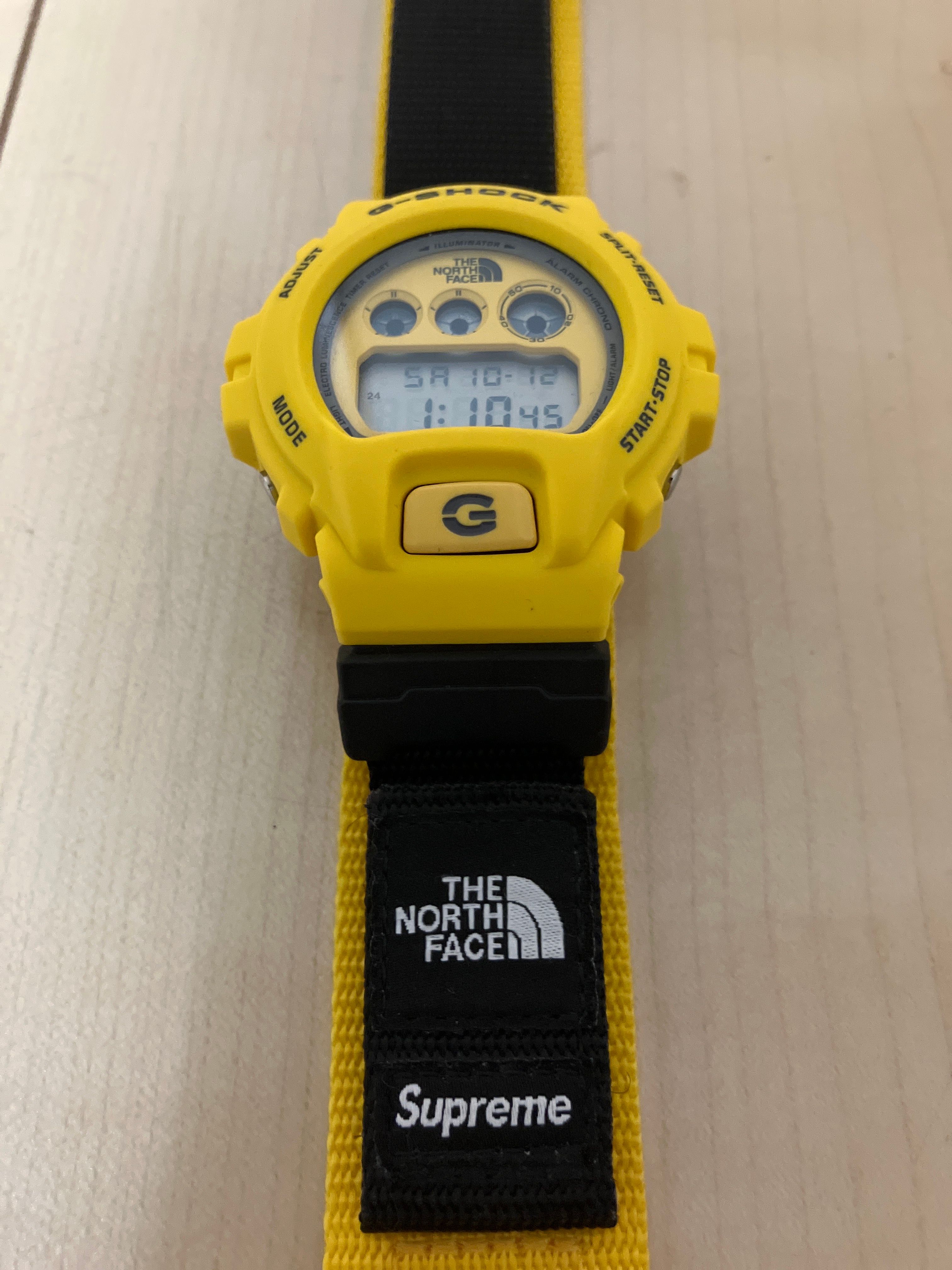 Supreme x The North Face G-SHOCK Watch "Yellow"