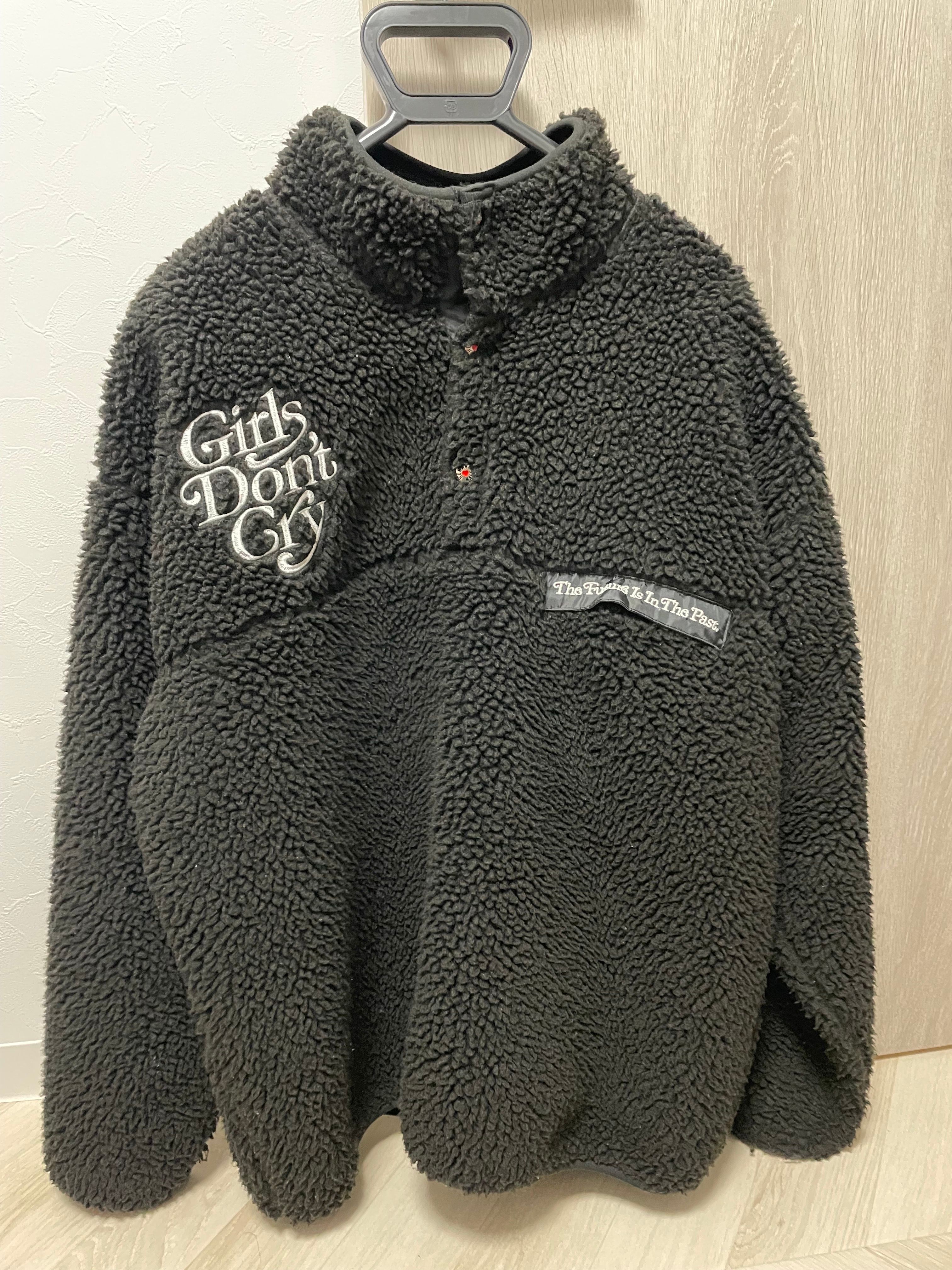 HUMAN MADE Girls Don ’t Cry fleece jacket "Black" / VERDY