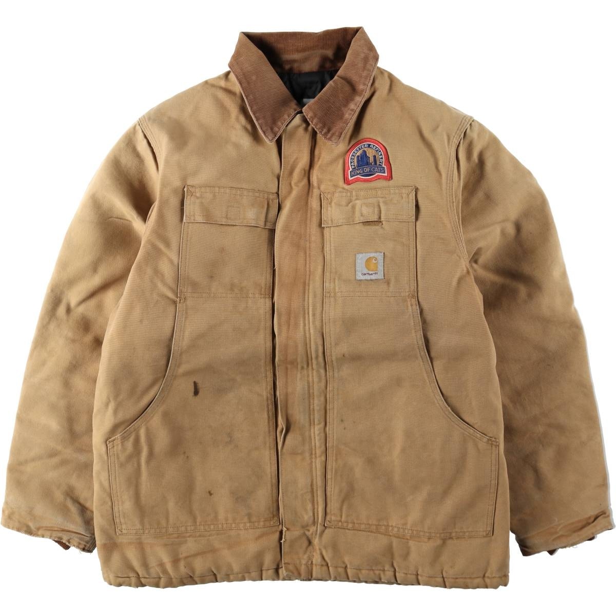 古着 カーハート Carhartt トラディショナルコート 中綿入り ダックワークジャケット メンズXL相当/eaa629371