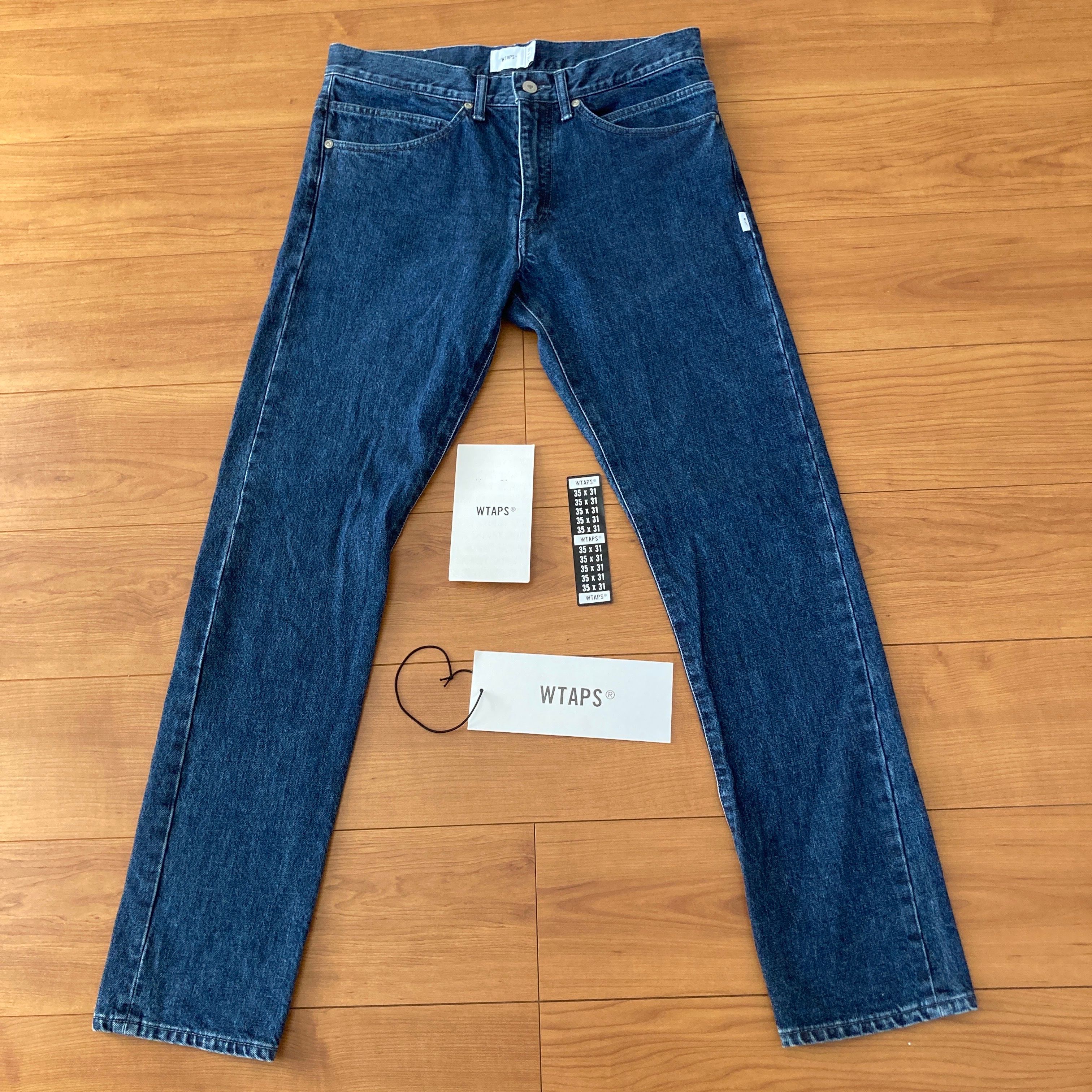 Wtaps Blues Skinny / Trousers / Cotton. Denim "Indigo"