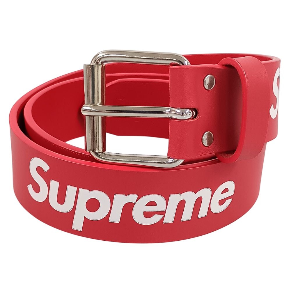 SUPREME シュプリーム Repeat Leather Belt ロゴ レザー ベルト 55588