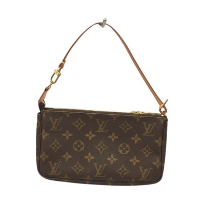 LOUIS VUITTON ルイヴィトン ポーチ モノグラム アクセソワール M51980 ブラウン