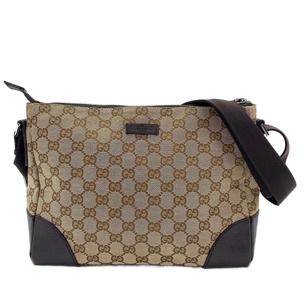 グッチ GUCCI GGキャンバス ショルダーバッグ【中古】