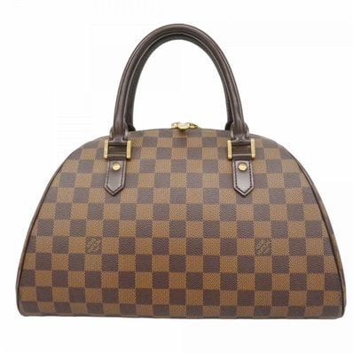 【6dd4016】ルイヴィトン ハンドバッグ ダミエ リベラMM N41434 エベヌ【中古】レディース