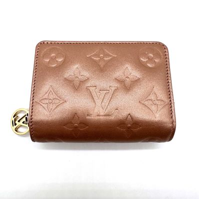 ルイヴィトン モノグラム ポルトフォイユ ルー ローズゴールド 二つ折り財布