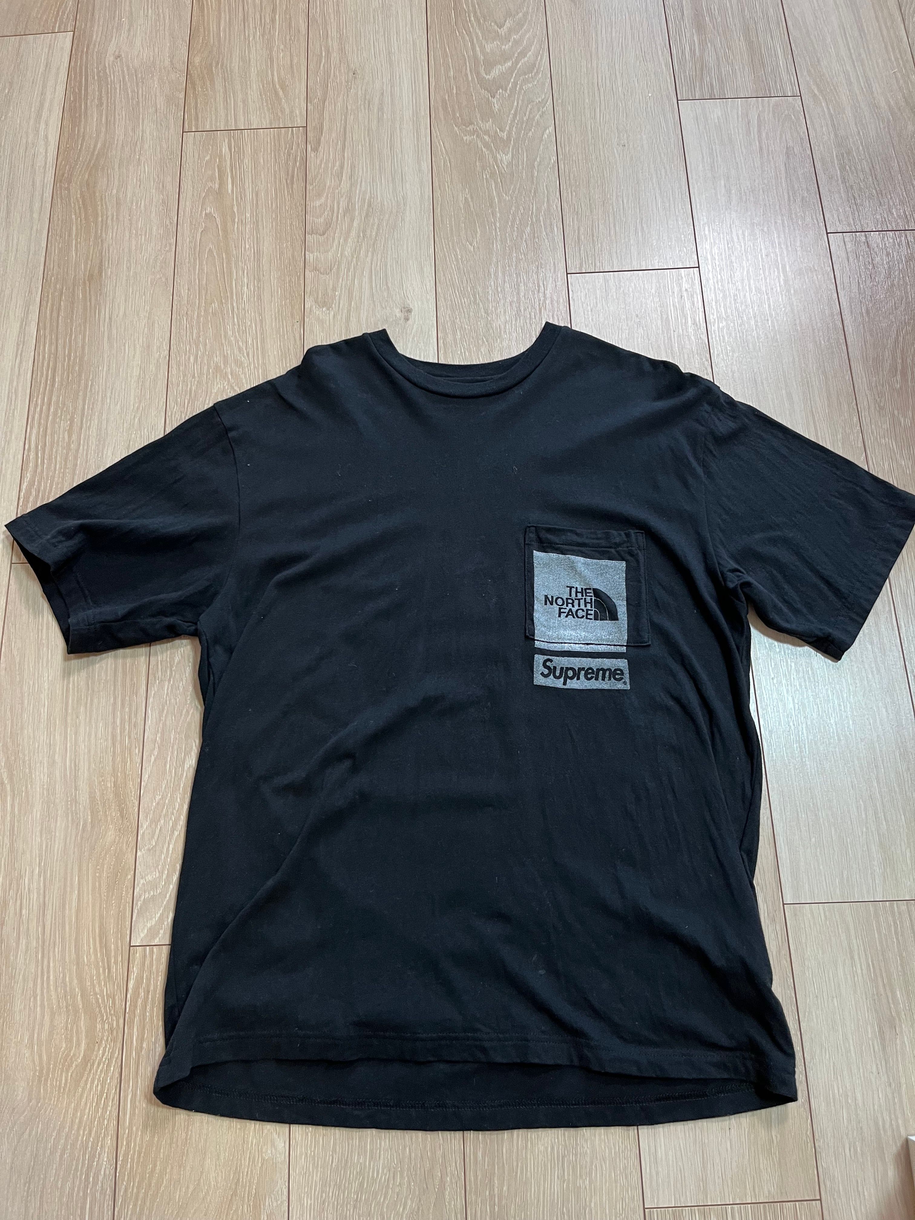 Supreme x The North Face Printed Pocket Tee "Black"