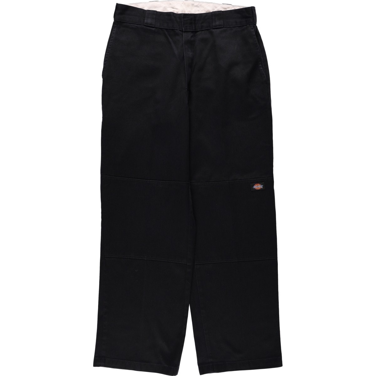 古着 ディッキーズ Dickies ロゴパッチ ダブルニー ワークパンツ メンズw33相当/eaa680769