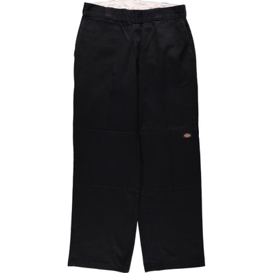 古着 ディッキーズ Dickies ロゴパッチ ダブルニー ワークパンツ メンズw33相当/eaa680769