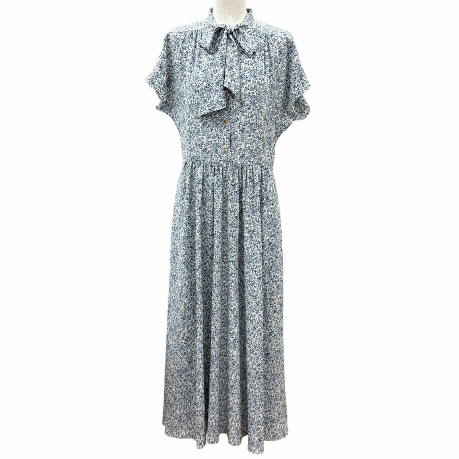 美品 セリーヌ トリオンフボタン ワンピース FR 38 2R47B307O