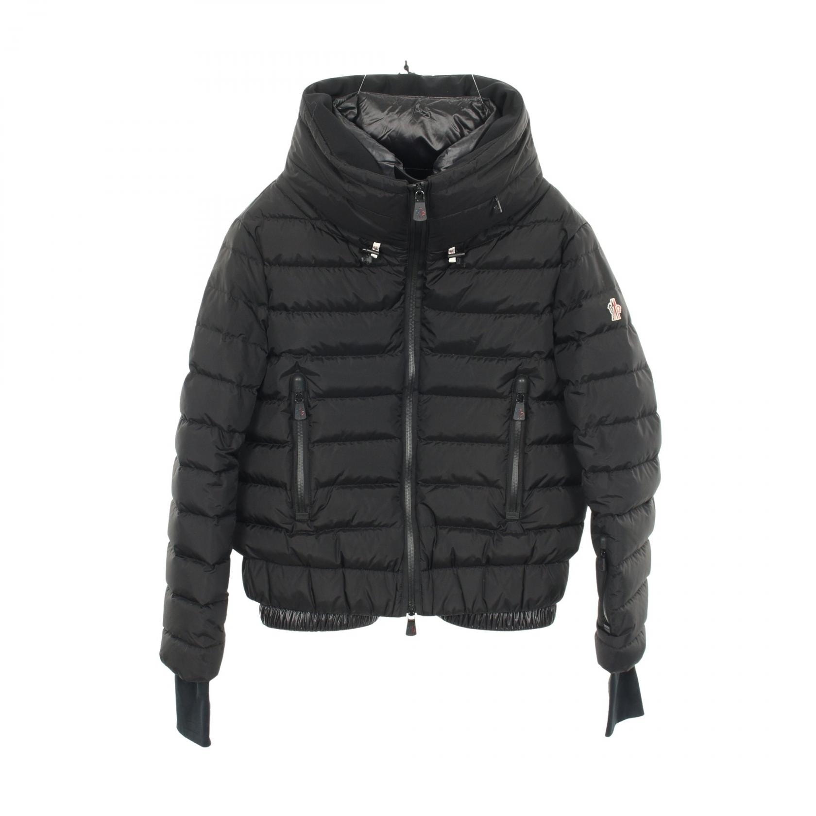 モンクレールグルノーブル MONCLER GRENOBLE VONNE ダウンジャケット 衣料品 アウター ナイロン レディース ブラック系 【中古】