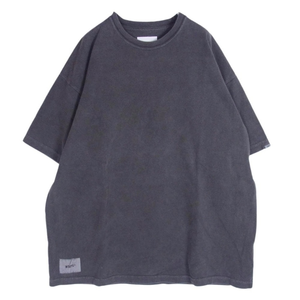 WTAPS ダブルタップス Tシャツ 25SS 251atdt-csm38 Sign 02 / SS Cotton Tシャツ グレー系 X03【中古】