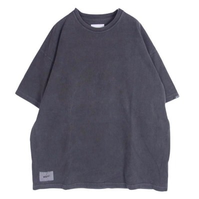 WTAPS ダブルタップス Tシャツ 25SS 251atdt-csm38 Sign 02 / SS Cotton Tシャツ グレー系 X03【中古】