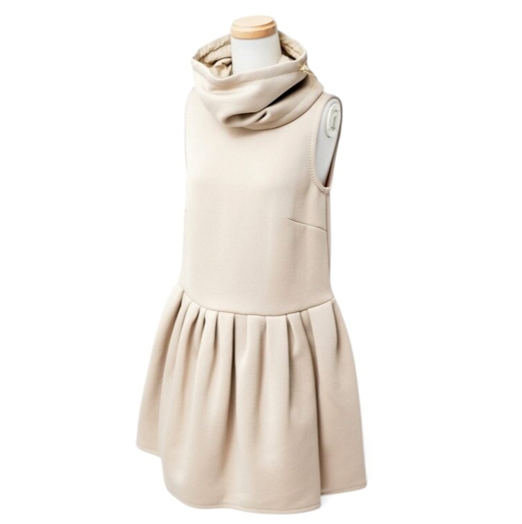 MAX MARA マックスマーラ ワンピース サイズ36 SHOCK ショック ノースリーブ ネックウォーマー ブランド古着【中古】20231121/GO8077