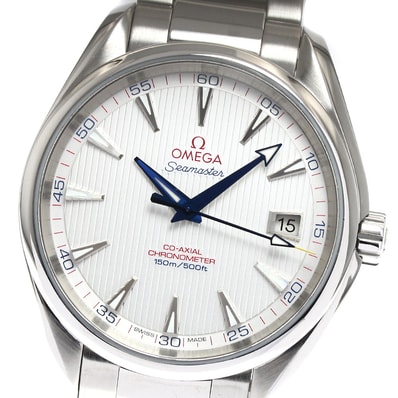 オメガ シーマスター アクアテラ メンズ 【中古】