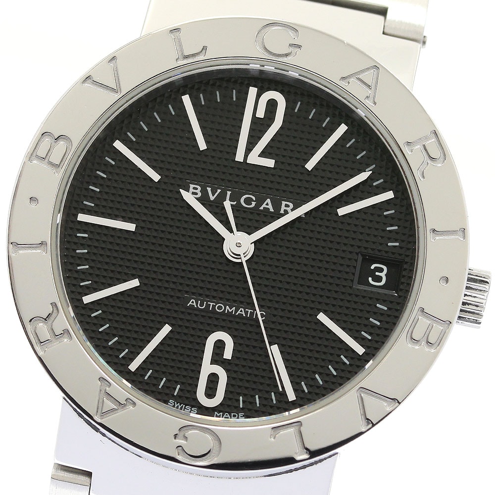 ☆良品  ブルガリ ブルガリブルガリ デイト BB33SS メンズ 【中古】