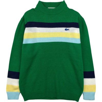 古着 ラコステ LACOSTE IZOD アクリルニットセーター メンズS相当/eaa631972