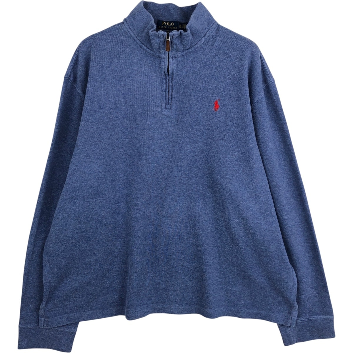 古着 ラルフローレン Ralph Lauren ESTATE RIB リブ編み ハーフジップスウェットシャツ トレーナー メンズXL相当/eaa624375 【中古】 【260308】/eaa624375
