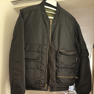 Supreme 2-in-1 MA-1 + Vest "Black"