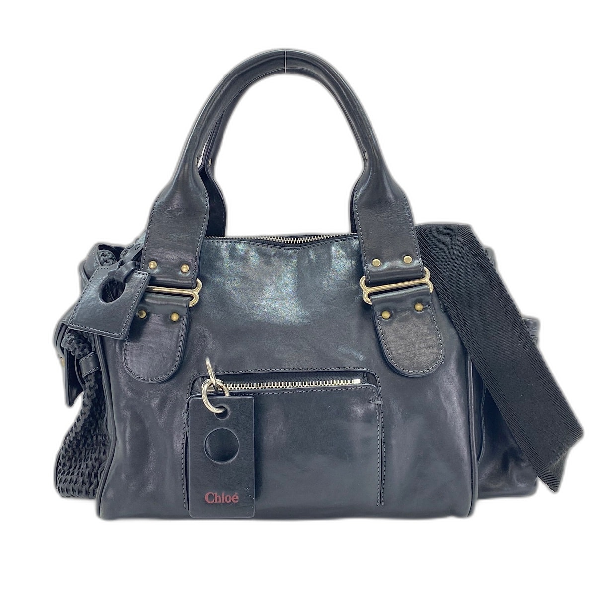 クロエ Chloe 2WAY トートバッグ【中古】
