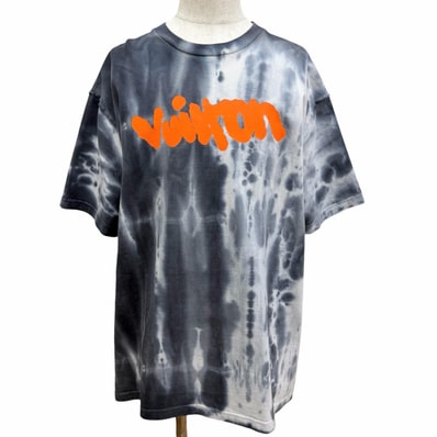 極美品 ルイヴィトン 半袖Tシャツ グレー系 メンズ XL